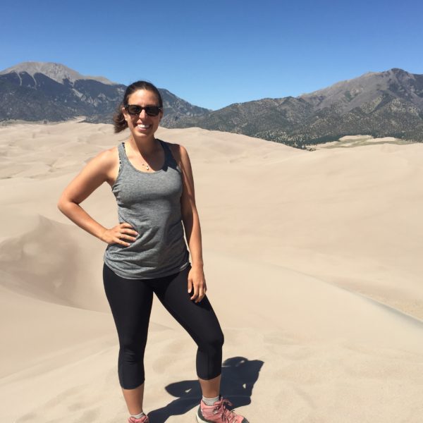 Made it to the most local peak at Great Sand Dunes National Park! Its a tough climb when every step up is accompanied by 3/4 of a step back down. 